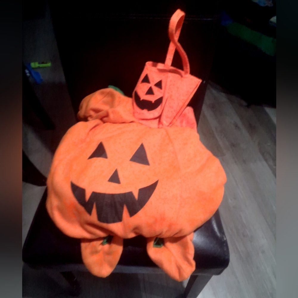 Pumpkin Halloween Costume for Kids
